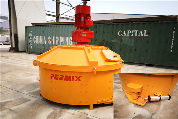 Replaceable Mixing Blades Concrete Block Mixer , PCCP Water Pipe Heavy Duty Cement Mixer