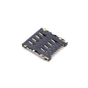 Buy cheap 8P Micro SIM Card Socket Connector Flip Type Holder product
