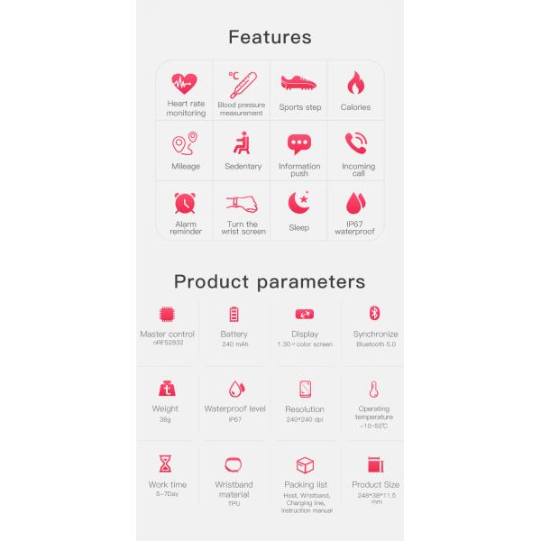 NEW High Quality CB17 Smart Watch With Body Temperature