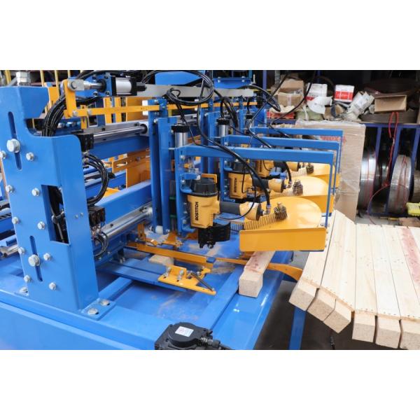 Board Nail Cutting Machine Used For Wood Pallet Block Waste Wood Plank Block Cutting Machine