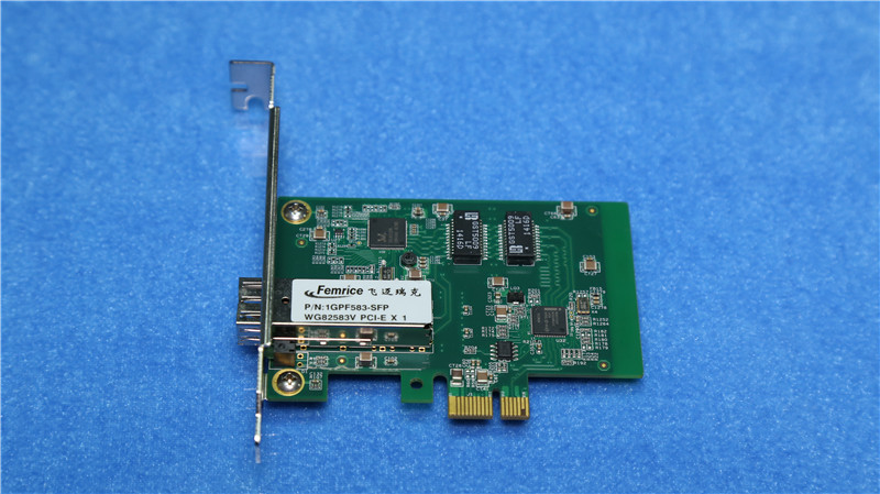 1000Mbps PCIex1 SFP Slot LC Fiber Network Interface Card FTTD Gigabit Controller Ethernet Fiber Optical Computer Use NIC