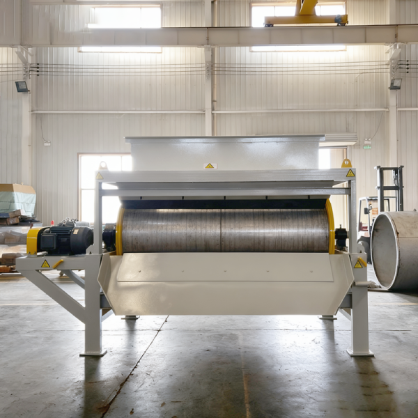 Customized Dry Magnetic Separator with Magnetic Field Strength ≥3000GS for Efficient Ore Processing and Recycling