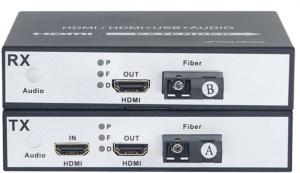 Buy cheap 1080P HDMI Fiber Optic Extender Digital Signal 20KM Fiber To HDMI Media Converter product