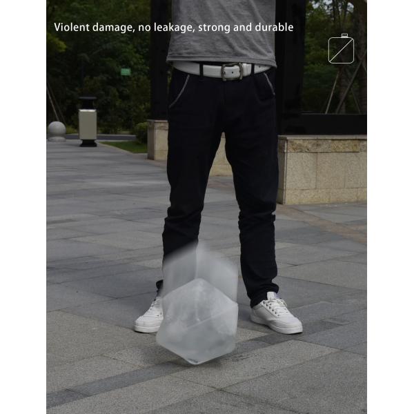 Eco-Friendly 3L Water Container Folding Collapsible Plastic Jerry Can with Faucet Lid