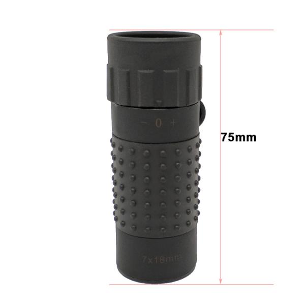 High Definition Waterproof Monocular Telescope 7x18 Pocket Size With Reticle Rangefinder