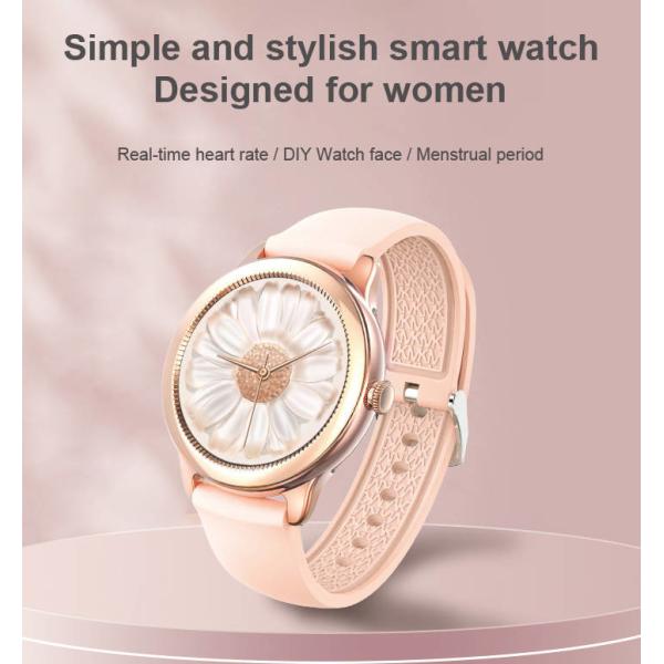 RTL8762C Bluetooth IOT Devices Continuous Auto Heart Rate Monitor Smartwatch