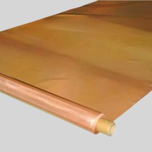 Buy cheap 200 Mesh Wire Woven Copper Infused Fabric product