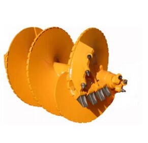 Buy cheap Single Start double Flight Conical Rock Auger product