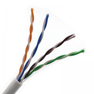 Buy cheap Exterior 1000ft 305 Meter Roll CCA Utp Network Cat 5 Cat5e Cable product