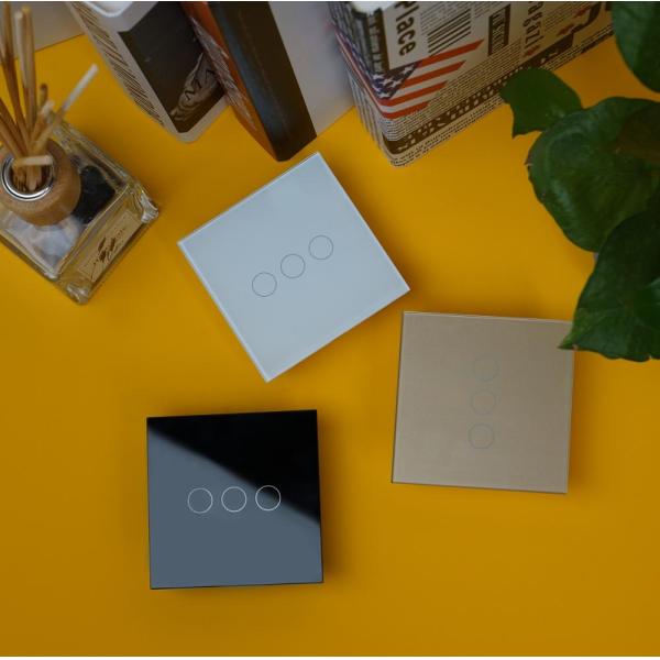 High Quality Smart Touch Switches For Home automation system Touch Panel Dimmer Light Switch