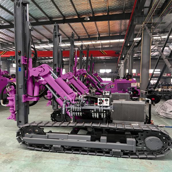 Hydraulic Blast Hole 30m Deep DTH Drilling Machine Mining Machinery Crawler Drilling Rig