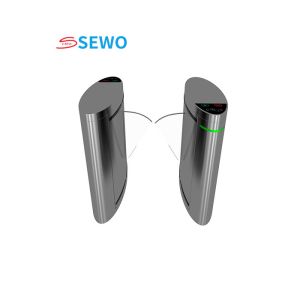 Buy cheap Brushless Flap Barrier Turnstile Gate Pedestrian Entrance Access Control System product