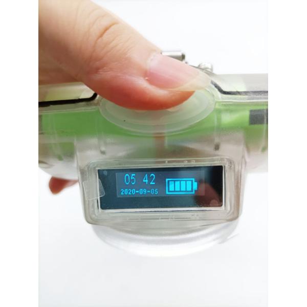 OLED Screen Miners Helmet Headlamps 4.2W 348lum Explosion Resistance