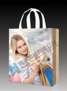 Buy cheap custom logo printed shopping fabric carry tote non woven bag product