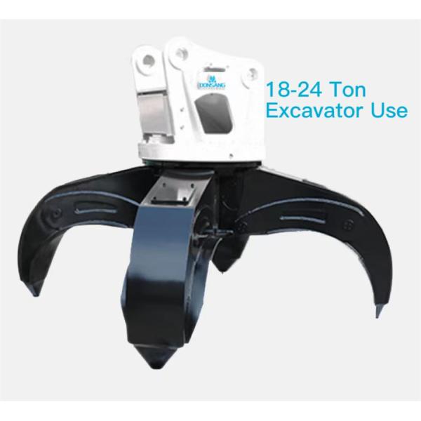 Quality Digging And Loading Excavator Grapple Attachment Hydraulic Grab Bucket for sale