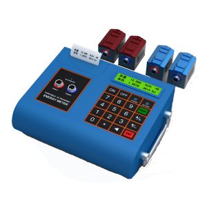 Buy cheap RS485 Potable Ultrasonic Flow Meter With Printer Transducer Mounting Bracket product