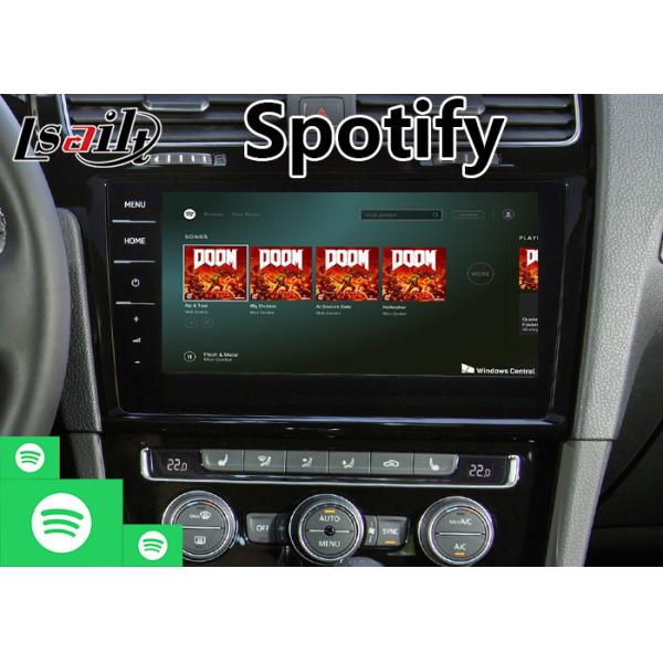 Android 9.0 Car GPS Navigation for Volkswagen Golf Skoda , Multimedia Video Interface