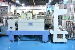 Buy cheap Pvc Shrink Film Packaging Machines , PLC Tunnel Shrink Wrap Machine product