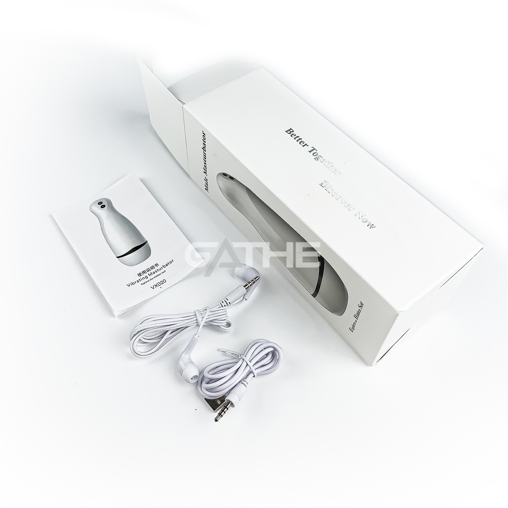 Customized Biodegradable Cardboard Paper Packaging Box for Massage Beauty device