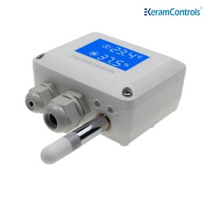 LED Display Temperature Humidity Transmitter 16-30V