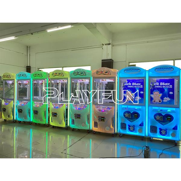 Crazy Toy 2 Gifts Catch Dolls Machine Claw Crane Plush Toy Doll Claw Toy Arcade Games Machine