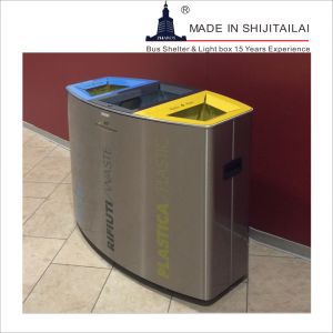 Buy cheap ISO14001 Community Rectangular Outdoor Trash Cans product