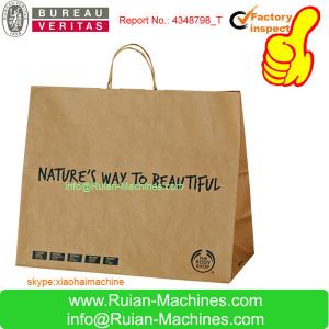 China paper bag making machine/paper bag machine /paper bags handle machine on sale