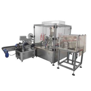 Buy cheap LCD Sauce Tube Filling Machine Sealing Cosmetic LTRG 60A product