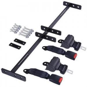 Buy cheap 2 Universal Retractable Golf Cart Seat Belts Bracket Kit Compatible with EZGO Yamaha Club Car product