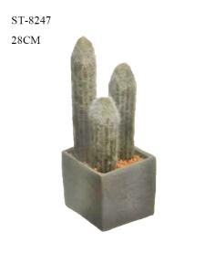 Buy cheap 28CM Artificial Succulents Three Standing Cactus Plant Europe Simple Style product