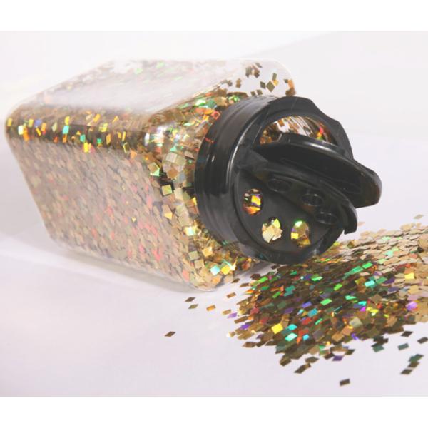 Glance Style Plastic Jar with Lid Shaker Bottles 2oz 4oz Gift Box PET Bottle and Jar