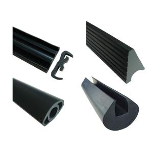 Buy cheap Industrial Door Bottom Seal Strip Windproof Foam Leather With Moulding Processing Service product