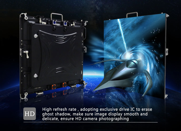 Front Maintenance 2.5 Mm Led Panel Stage Background Low Power Consumption
