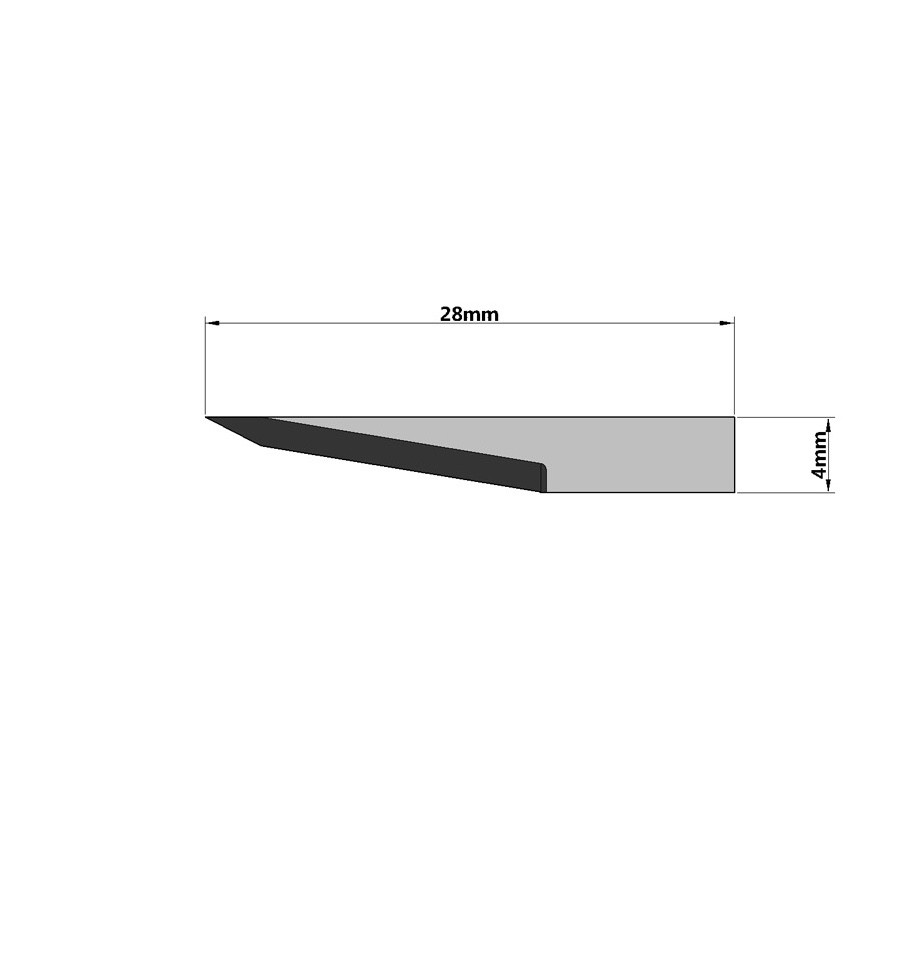 50mm 8mm Tungsten Carbide Cutting Blade Heat Treatment Crop Cutter