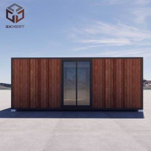 Foldable Modular Collapsible Container Homes Fireproof Mobile Living Space