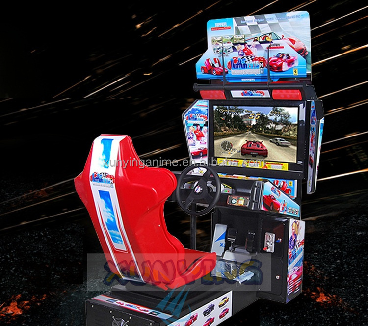 32 Inch Screen Car Race Video Game Machine for Indoor Entertainment and Excitement