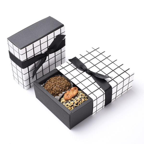 Rectangle Printed 300G Paper Chocolate Packaging Box
