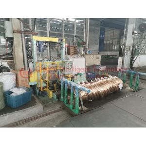 Buy cheap Aluminum Wire Coil Wrapping Machine With PLC Control Program 3KW product