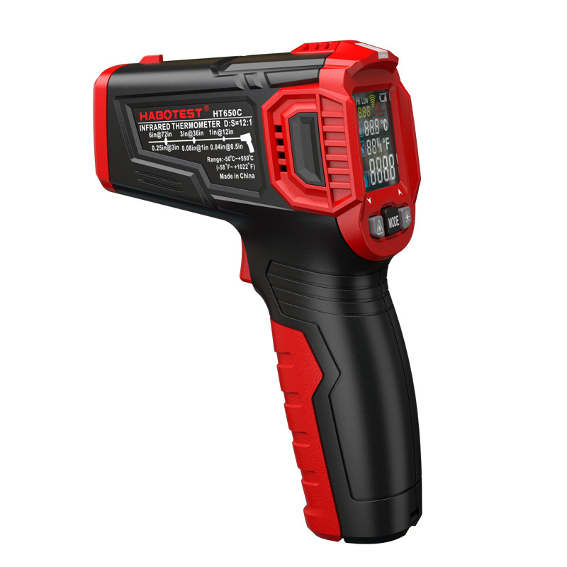Cooking ABS Plastic Non Contact Infrared Thermometer Gun