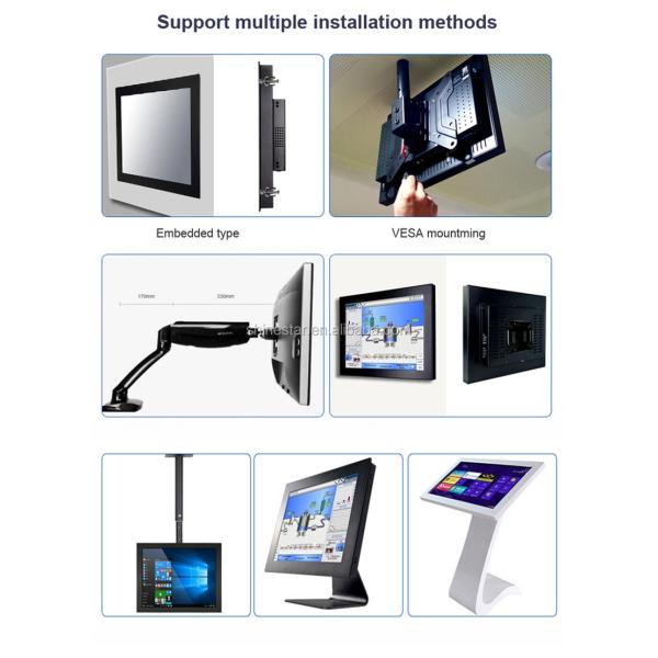 Metal 15.6 Inch Android Touch Panel PC 1920x1080 Support Linux Debian OS