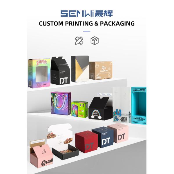 Recyclable Luxury Paper Gift Box For Soap Special Paper 4C Print