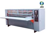 Thin Blade Knife Cardboard Slitting Machine , High Efficiency Paper Creasing
