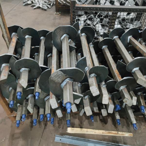 Helical Screw Piles for Foundation Solar Support Spiral Galvanized