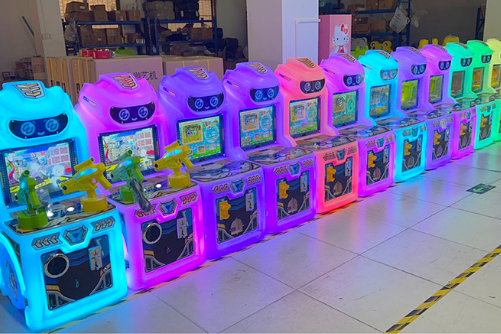 Mini Pusher Coin Operated Joystick Game Machine For Kids 6+ Years Arcade Game