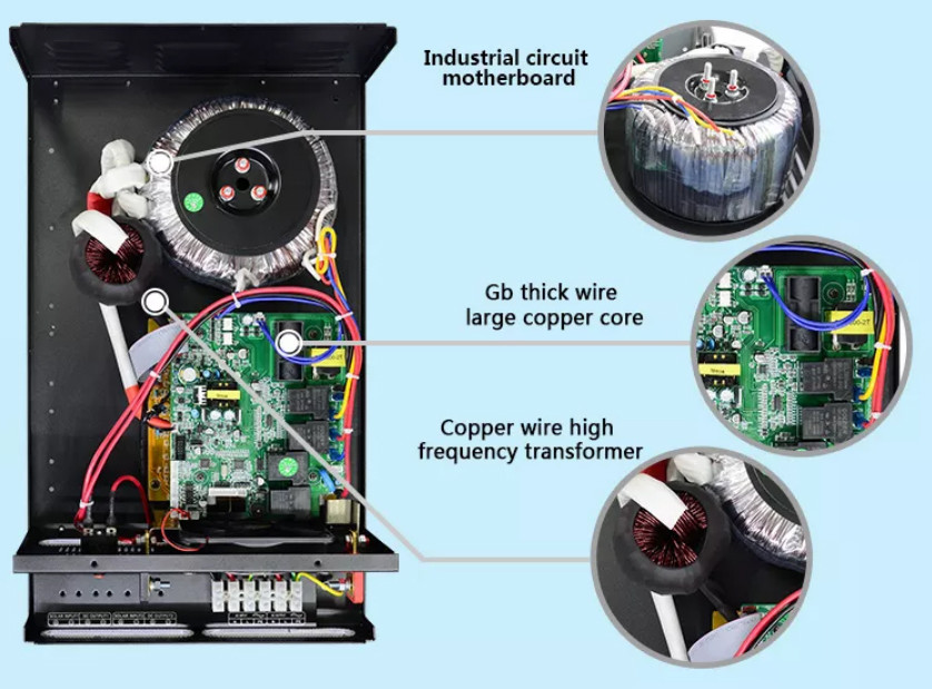 12000VA 4KW Off Grid Solar Inverte Pure Sine Wave With MPPT Charger