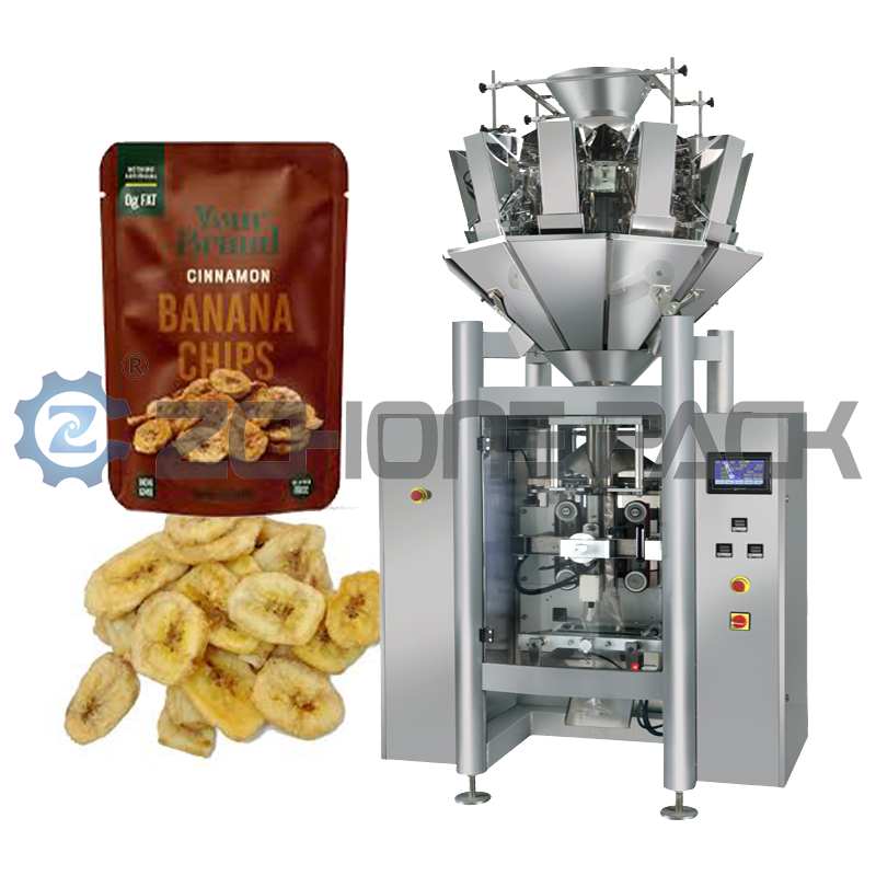Snack Packaging Machine, 316/304 Stainless Steel, Nitrogen-Filled Vacuum