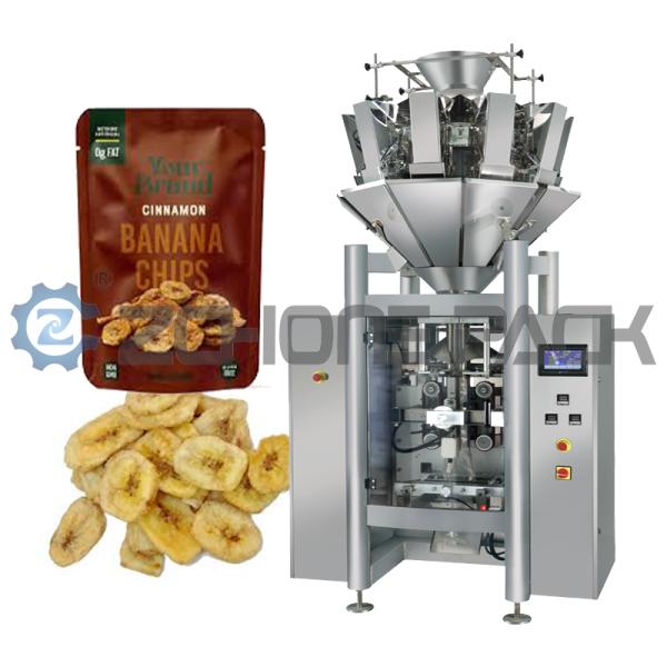 Snack Packaging Machine, 316/304 Stainless Steel, Nitrogen-Filled Vacuum