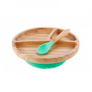 Buy cheap Unbreakable Bamboo Lacquer Bowl With Bamboo Baby Divided Plate Delicate Appearance product