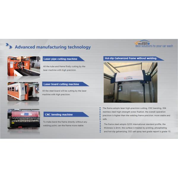 130 Bar Touch Free Car Wash Machine Top-Performing Automatic Car Wash Equipment Output Power 1500W For Optimal Cleaning Brushless Car Wash Equipment