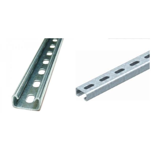 High Rigidity Rolled Steel Channel Section , Structural Steel C Channel Profiles